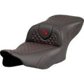 Saddlemen 823-07-20804 RoadSofa Seat Red Dragon Scale Stitch for 23-24