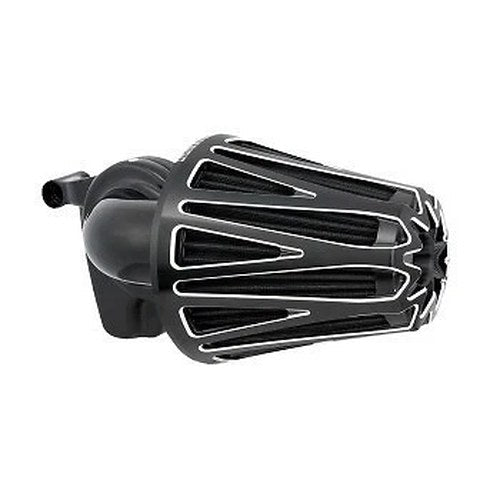Arlen Ness 600-080 Black CrossFire Monster Sucker Air Cleaner