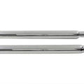 V-Twin 30-0349 Chrome 28" Long Straight Slip-On Mufflers Exhaust 95-16 Touring