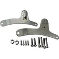 Drag Specialties 1504-0109 Chrome Sissy Bar Side Plates for 86-93 Sportster