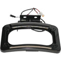 Black Dual-LED License Plate Frame Indian Chief Roadmaster Springfield 14-20