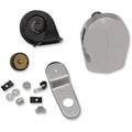 Drag Specialties 2107-0245 Chrome Electric Horn Kit for Harley 91-23