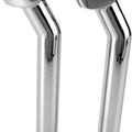 Drag Specialties 0602-0412 Chrome 8.5" Chrome Pullback Handlebar Risers for 1"
