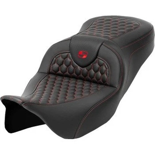 Saddlemen 808-07B-18904 Honeycomb Roadsofa™ Seat- FLH/FLT '08-'23