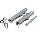 Arlen Ness 06-500 Smooth Chrome Dual-Disc Hot Legs Fork Legs for 08-13 Touring