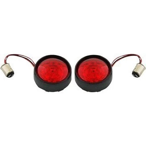 Custom Dynamics Black Rear ProBeam Bullet Bezel Rear LED Turn Signal Inserts