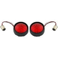 Custom Dynamics Black Rear ProBeam Bullet Bezel Rear LED Turn Signal Inserts