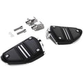 Ciro 61406 Chrome Twin Rain Footrests Foot Pegs Passenger for Softail 18-24