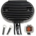 Drag Specialties 2112-0808 Black Solid-State Regulator for 01-06 Softail