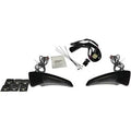 Custom Dynamics Black Smoke Sequential Tour Pak Seat Back Rest LED Lights Cvo