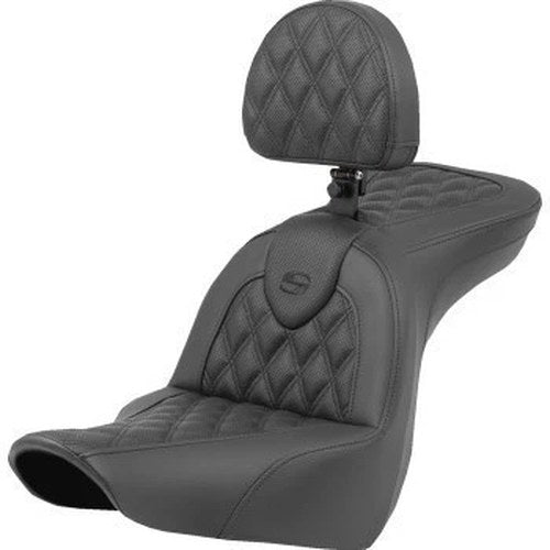 Saddlemen 818-29-182BR Roadsofa™ Lattice Stitch Seat- FXLR/FLSB '18-'23