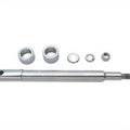 V-Twin 44-0789 Chrome Front Axle Kit for 06-07 Fxd