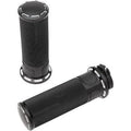 Arlen Ness 07-301 Fusion Black Slot Track Hand Grips for Harley Cable Op
