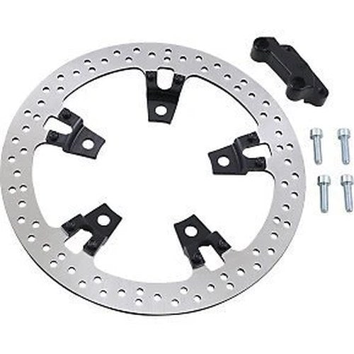 Arlen Ness Big Right Front Brake Floating Rotor Kit for 14-23 Touring Cast Wheel