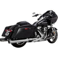 Vance & Hines 16674 Chrome Torquer 450 Slip-On Mufflers for Harley Touring 17-24