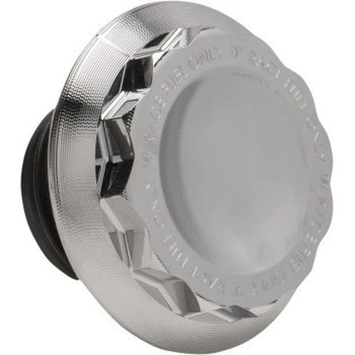 Arlen Ness 701-011 Chrome 12-Point Right Hand Vented Gas Cap for Harley