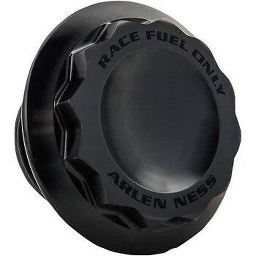 Arlen Ness 701-010 Black 12 Point Vented Gas Cap Right Hand Thread Harley 96 +Up