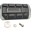 Ciro 61500 Chrome Chicane Brake Pedal Pad for 99-24 Harley Touring