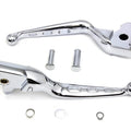 V-Twin 26-0800 Chrome Drilled Clutch Brake Lever Set for Touring 14-16