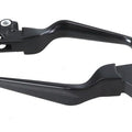 V-Twin 26-0980 Black Wide Levers for 08-14 Softail & Dyna