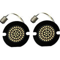 Custom Dynamics Genesis Solid Amber/White LED Front Turn Signals 1157 Flat
