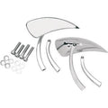 Drag Specialties 0640-0082 Chrome Tear Drop Style Mirror for Harley 65-23