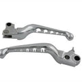 V-Twin 26-0785 Chrome 5-Hole Clutch & Brake Lever Set