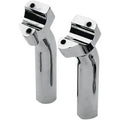 Drag Specialties DS-290112 Buffalo Billet Aluminum Handlebar Riser 5-1/2" Chrome