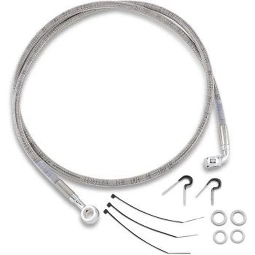 Drag Specialties 1204-2749 Front Upper Stainless Steel Brake Line Kit