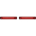 Custom Dynamics PB-SB-BCM-BR Black Red ProBEAM Bagz LED Saddle Bag Lights