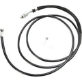 Drag Specialties 0661-0004 Vinyl Coated Stainless Hydraulic Clutch Line +6"
