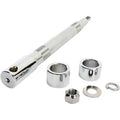 Drag Specialties 0214-0954 Chrome Front Axle Kit for 00-07 Harley Touring