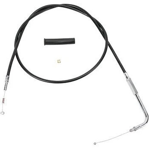 Drag Specialties 0651-0625 Black Vinyl Throttle/Idle Cable