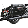 S&S Cycle 550-1010 Black 4-1/2" MK45 Cutlass Performance Mufflers 17-22 Touring
