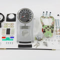 V-Twin 39-0913 Chrome 1:1 Dash Kit Speedometer for Flh Fat Bob Tank 68-84