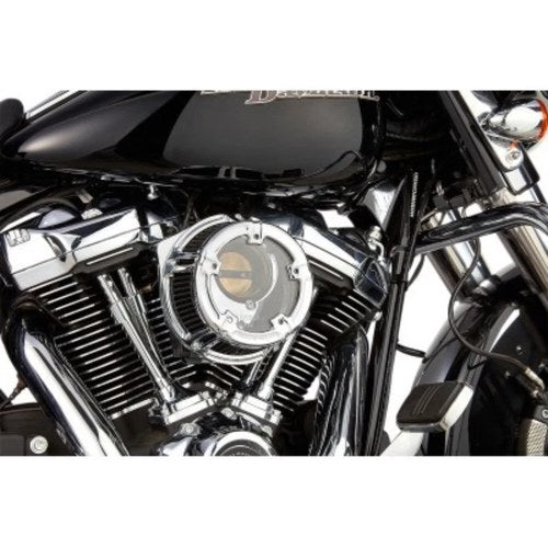 Arlen Ness Method Clear Air Cleaner Chrome for Harley 17-19 M8 Touring & Softail