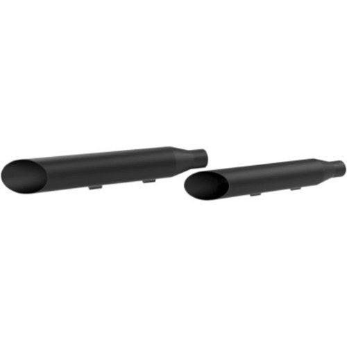 Khrome Werks 202895 Black Slash Cut Mufflers for Harley Sportster XL 14-22