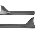 V-Twin 30-0945 Chrome Straight 18" Fishtail Extension Set for 1-3/4" Pipe