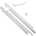 Kuryakyn 7863 Chrome Down Tube Covers for '08-17 Softail