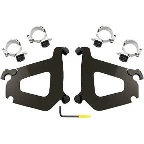 Memphis Shades Metric MEB2010 Bullet Fairing Mount Kit- XV19 - Black