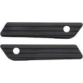 Arlen Ness 03-603 Black 10-Gauge Saddlebag Hinge Latch Covers for Touring 14-20