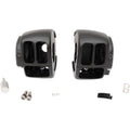 Matte Black Switch Housing Kit 96-07 Flhr Road King without Cruise