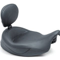 Mustang 79446 Vintage Super Solo Seat w/ Backrest for Harley Touring 08-21