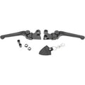 Psr Black Anthem Adjustable Brake & Clutch Lever Set for Harley 96-17