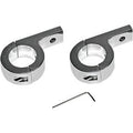 Custom Dynamics PB-125-C Chrome 1-1/4" Clamp Mount Kit
