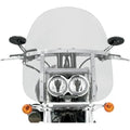 Memphis Shades Memphis Fats 17" Tall Clear Windshield Harley Fxdf Fat Bob 08-17