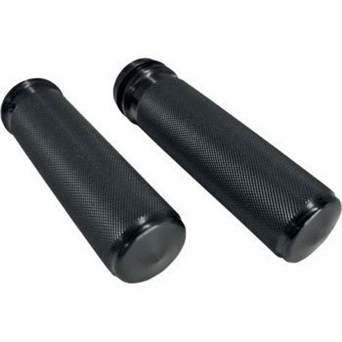 Joker Black Anodized Sensor-Type Knurled Handgrips for Electronic Throttle