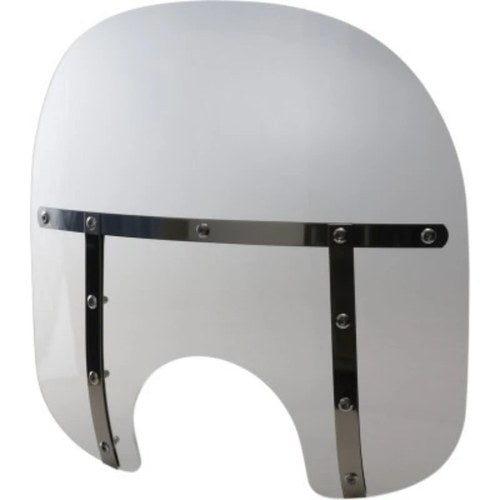 Memphis Shades Memphis Fats 15" Tall Clear Windshield Motorcycle