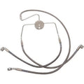 Drag Specialties 1741-2637 Extended Length Stainless Steel Front Brake Line Kit