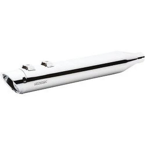 Cobra 6301 Chrome Slash Cut Tri Glide Mufflers for 09-23 Tri Glide